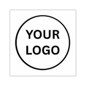 Business Custom Branded Logo Rubber Stamp  Rubberstempel (Afrduk)