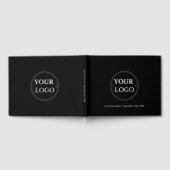 Business Custom Logo Company Gastenboek (Volledig)