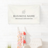 Business Display Neutral Botanical Minimalist Spandoek