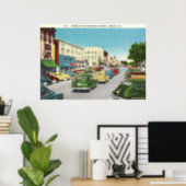 Business District, Shelby, North Carolina  Poster (Home Office)