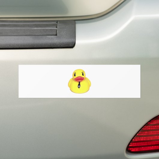 Business Duck Bumpersticker (Op auto)