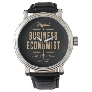 Business Economist Funny Job Occupation Watch Horloge
