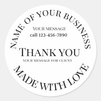 business editable sticker