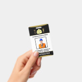 Business Employees Logo ID Identification Card Badge (Handheld)
