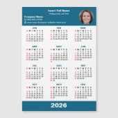 Business Entrepreneur 2026 Calendar Magnet (Voorkant)