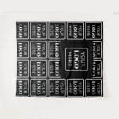 Business Event Backdrop van het bedrijf Logo Wandkleed (Voorkant (horizontaal))