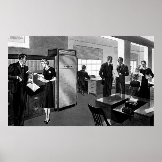  Business, Executive Business Kantoor Poster (Voorkant)