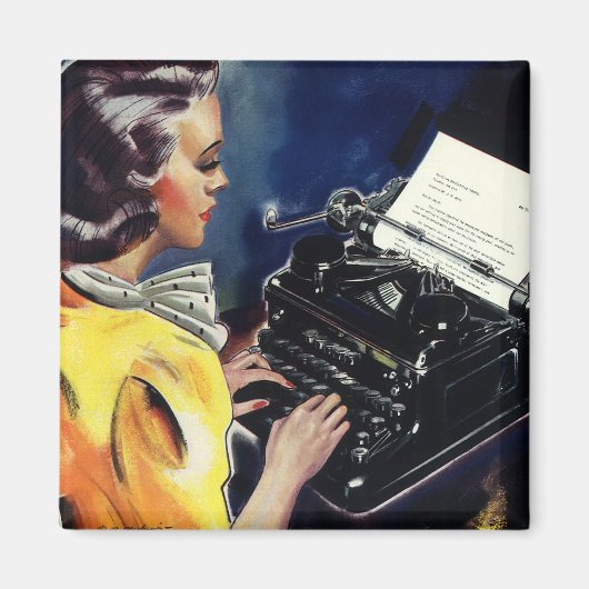  Business Executive Secretary-typebrief Magneet (Voorkant)