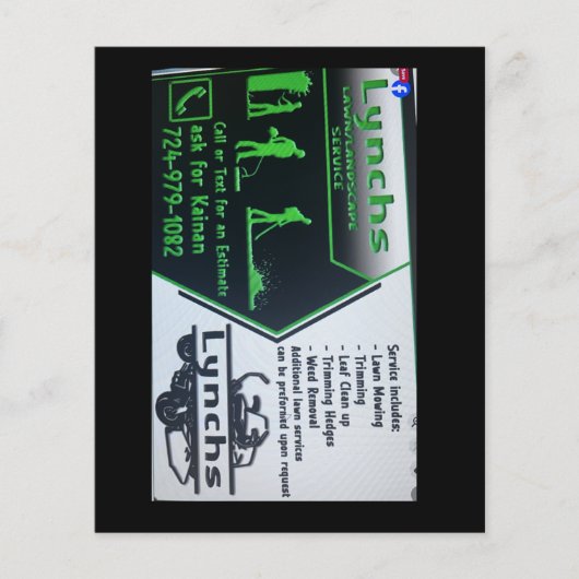 business flyer (Voorkant)