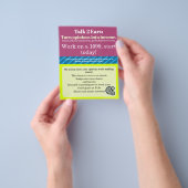 Business Flyer-voorbeeld Flyer (Hand)