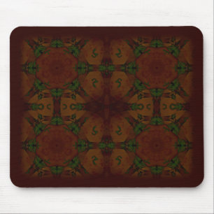Business  Fractal Polygons Brown Muismat