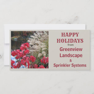 Business Garden Paysage Dogwood Carte de vacances