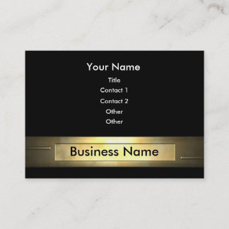 Business Gold Visitekaartje
