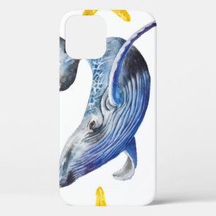Business Graph Whale: Kandelaar Grafiek iPhone 12 Hoesje