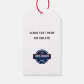 Business Great Service is hoe ik rol Cadeaulabel (Achterkant)