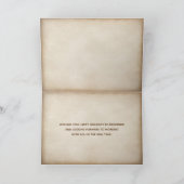 Business Holiday Kerstmis Feestdagen Kaart (Binnen)