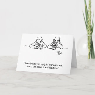 Business Humor Wenskaart Kaart