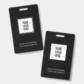 Business ID Logo Badge Medewerkers (Front & Back)