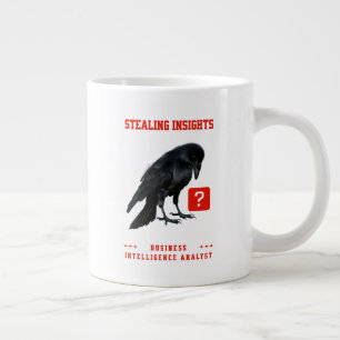 Business Intelligence-analist Crow Extra Grote Beker