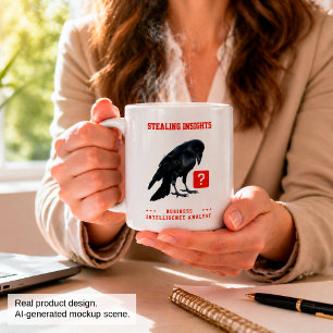 Business Intelligence-analist Crow Extra Grote Beker
