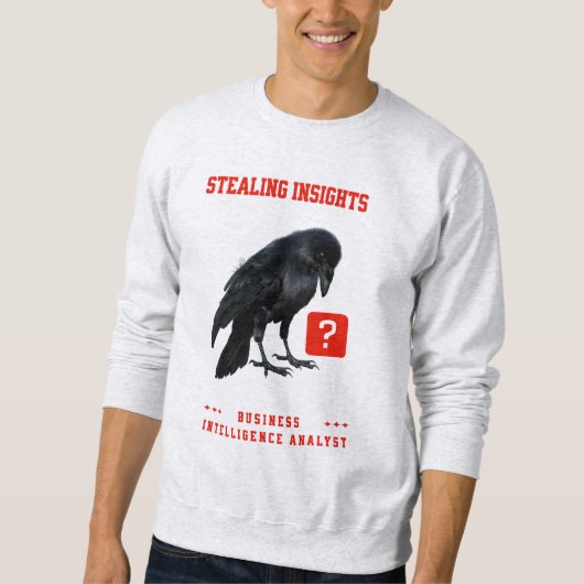 Business Intelligence Analist Crow Trui (Voorkant)