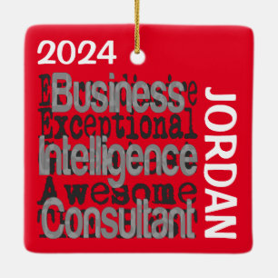 Business Intelligence Consultant Buitengewoon Keramisch Ornament