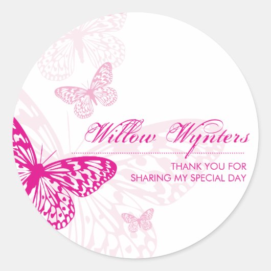 BUSINESS LABEL :: Vlinders 1 (Voorkant)