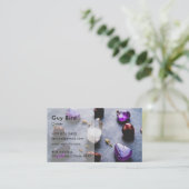 Business Lapidary | Minimalistisch Visitekaartje (Staand voorkant)