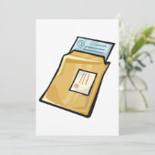 Business Letter Kaart (Staand voorkant)