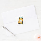 Business Letter Vierkante Sticker
