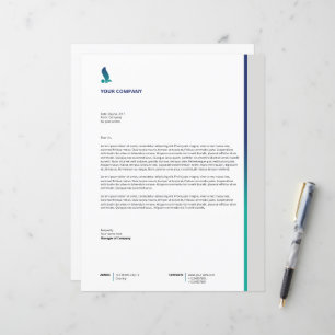 Business Letterhead-Sjabloon