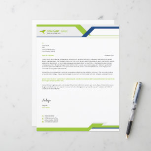 Business Letterhead-Sjabloon