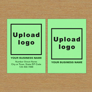 Business Light Green Enclosure Kaart