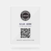 Business Logo and QR Code Scan Here (Recto)
