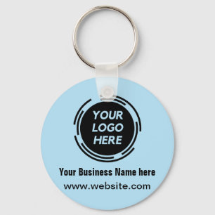 Business Logo Basic Employee Sleutelhanger