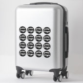 Business Logo Branded Sticker (Koffer)