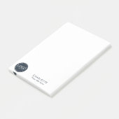 Business Logo Company Kantoor Promo Post-it® Notes (Schuin)