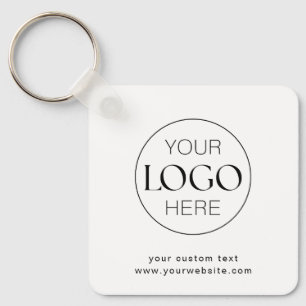 Business Logo Corporate Branded Minimalistische sl Sleutelhanger