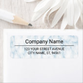 Business Logo Custom Return Address Label (Insitu)