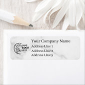Business Logo Custom Return Address Label (Insitu)