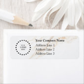 Business Logo Custom Return Address Label (Insitu)