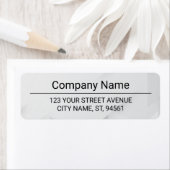 Business Logo Custom Return Address Label (Insitu)