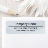 Business Logo Custom Return Address Label (Insitu)