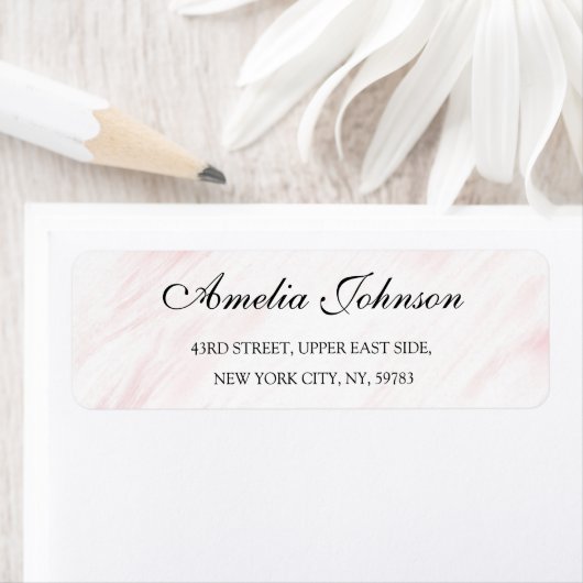 Business Logo Custom Return Address Label (Insitu)