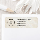 Business Logo Custom Return Address Label (Insitu)