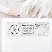Business Logo Custom Return Address Label (Insitu)