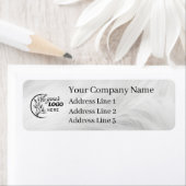 Business Logo Custom Return Address Label (Insitu)
