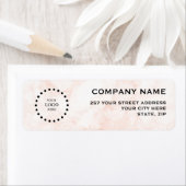 Business Logo Custom Return Address Label (Insitu)