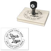 Business Logo Custom Rubber Stempel (Gestempeld)