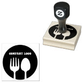 Business Logo Custom Rubber Stempel (Gestempeld)